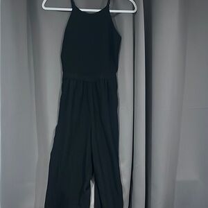 Hollister Black Sleeveless Jumpsuit - Small